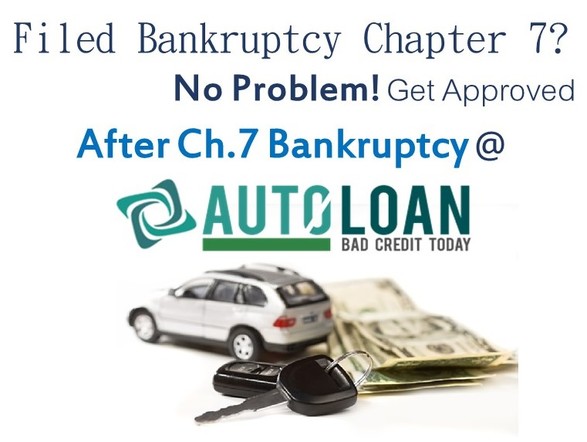 auto loan after chapter 7 bankruptcy